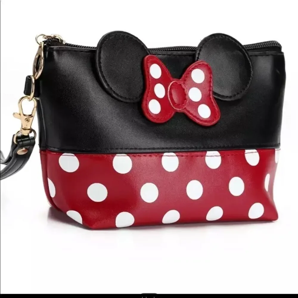 MINNIE WRISTLET/COSMETIC BAG‎